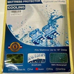 Cooling Mattress Pad Queen Size NWOT